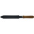 Нож для распечатывания рамок с черным лезвием и деревяной ручкой, длина лезвия 195 мм